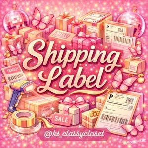 Shipping Label 🪩🦋